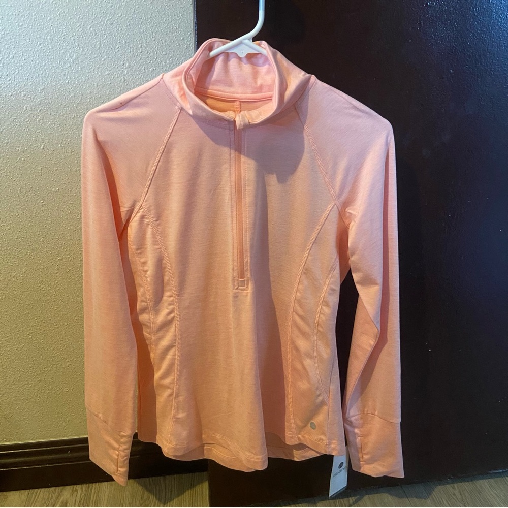 Apana pink workout pullover - Size Small